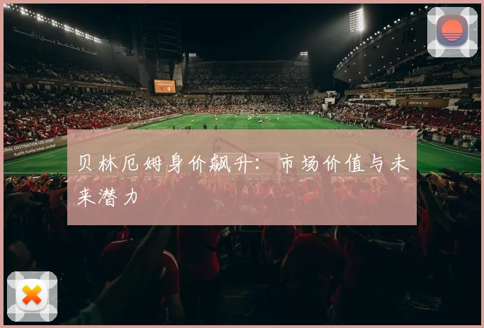 贝林厄姆身价飙升：市场价值与未来潜力