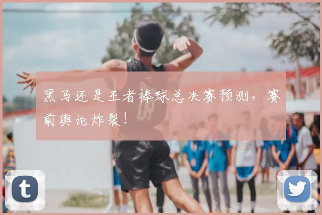 黑马还是王者棒球总决赛预测，赛前舆论炸裂！